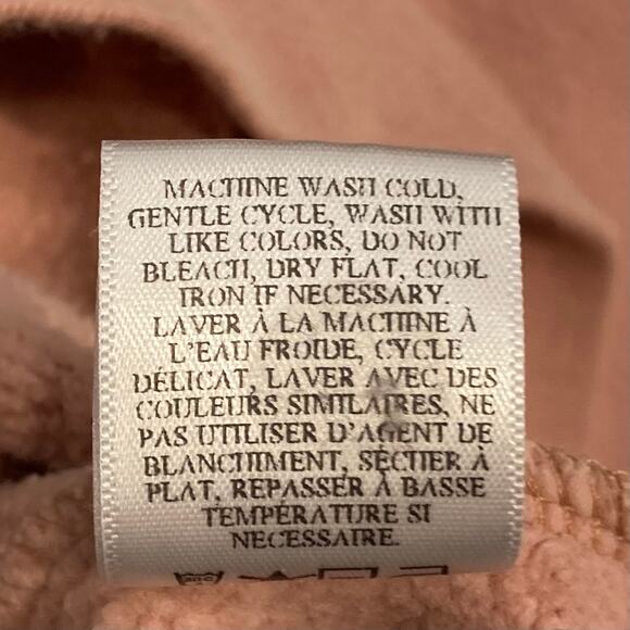 nwot alc Sweatshirt Women M”Rayna”Pink,Puff Balloon-Long-Sl,Fleece-Lining,Cotton - Picture 7 of 10